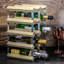 Kenly Tabletop Wine Bottle Rack Brown