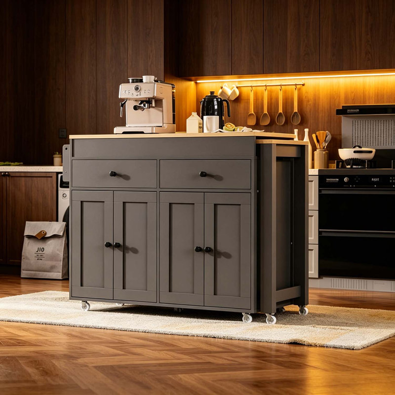Îlot de cuisine, Gray