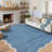 Scalloped Washable Rugs for Living Room Neutral Area Rugs Ultra-Thin Non Slip Large Bedroom Carpet Indoor Stain Resistant Contemporary Carpet for Dining Room Dorm-898702928-898703013