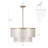 22" 4-Light Tiered Capiz Shell Drum Chandelier-6326706-6326707