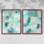 Impression encadrée Blue Shift I-Premium - prête à être accrochée - aucun clou requis - aucun clou requis-108020591-108020592