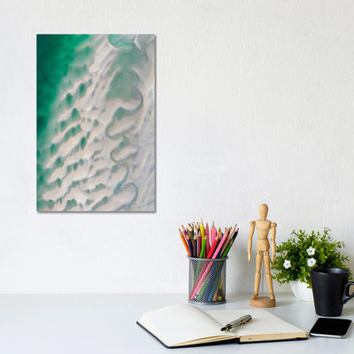 Coastal Patterns II by Adam Burton - Wrapped Canvas Print