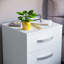 Arkadij 3 Drawer Fronts Bedside Table-1434439997