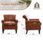  Fauteuil d'appoint avec garniture cloutée 30 po Vintage-1093058688