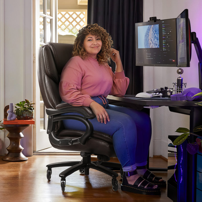 Fauteuil de bureau Carter, Brun