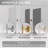 Twirl 20 in. W x 30 in. H Rectangular Frameless Tilt Wall Bathroom Vanity Mirror in Brushed Gold-1485413120-1485413134