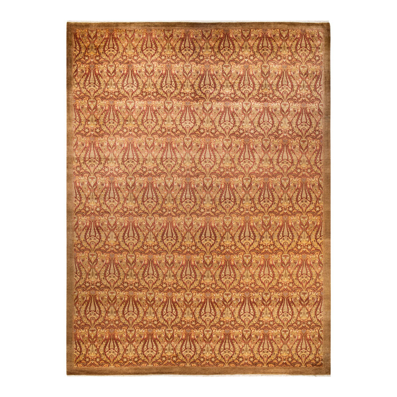 Classic One-of-a-Kind 10' 4" X 14' 0" Hand Knotted Area Rug
