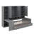 Twin Size Wooden Daybed With Three Drawers, All-In-One Cabinet, Desk And Shelves-621285144-621285145