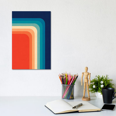 «Retro 70s Color Palette III» par Alisa Galitsyna - impression d'art graphique