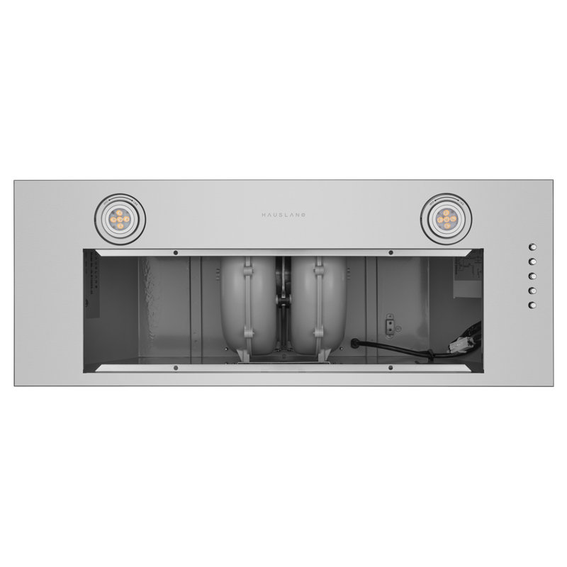Hauslane 30" Stainless Steel Convertible Insert Range Hood with Charcoal Filter
