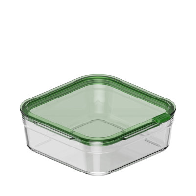 Stack Large Glass Food Storage Container, 2770ML