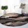 Tapis brun Millia