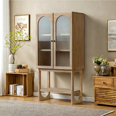 Bibliothèque à porte d'armoire de style italien