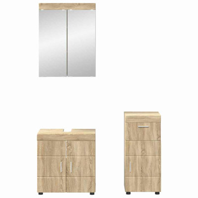 Vanity & Mirror Set