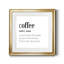 Coffee Définition - cadre photo, art textuel-1218290540-1218290532