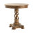 Mango Wood Twist Accent Table