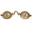 Sculpture murale folk art optometrist trade