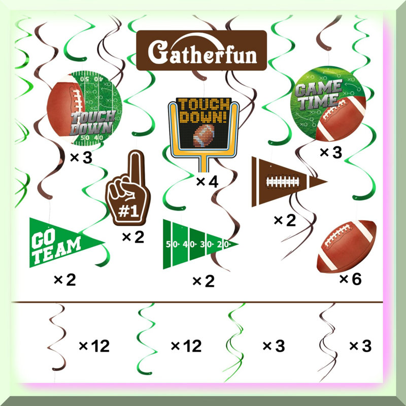 Silver Glitter Number 7 Celebration Kit 12-Pack