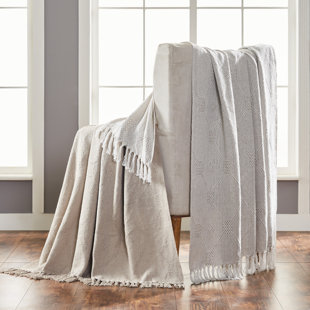 Jeté 100% coton Chester