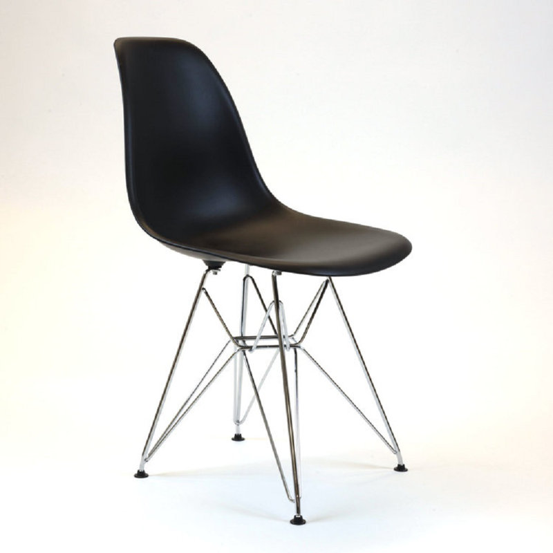 Chaise d'appoint Frasilus, Noir