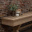 Jeu de palets à DEL avec dessus de buffet American Legend - Style moderne - Rails lumineux à DEL - Plateau de buffet avec 2 feuilles