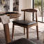 Chaise d'appoint en bois massif Talman-1670568399