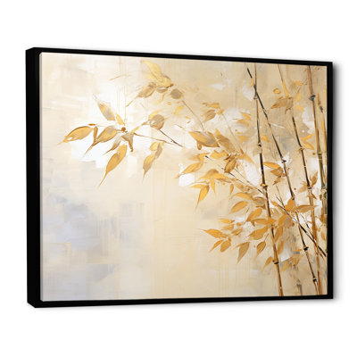 Zen Moment, impression sur toile de bambou