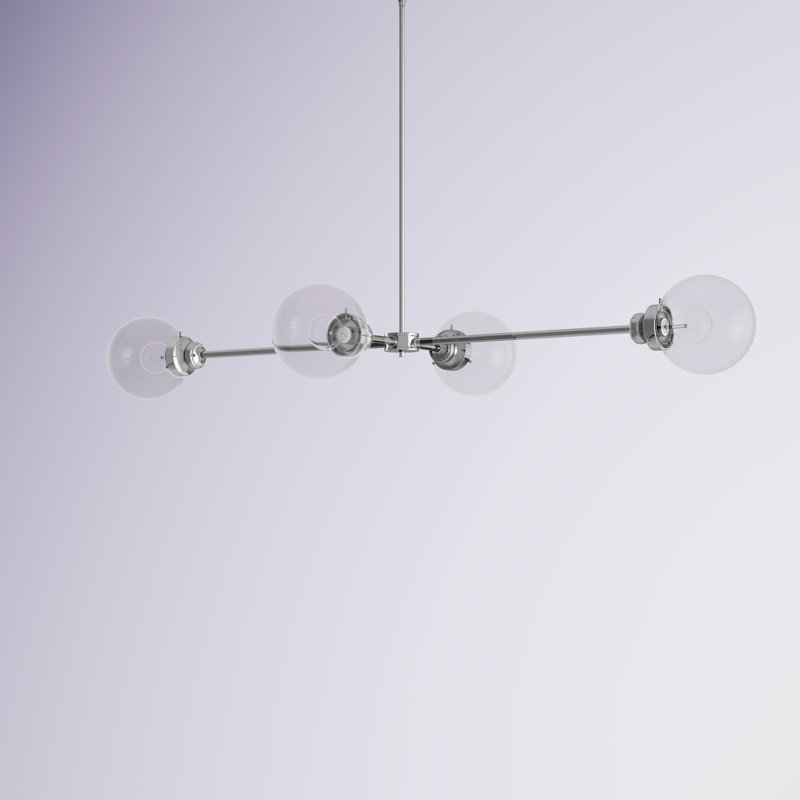 Rabehi 4 - Light Dimmable Sputnik Sphere Chandelier