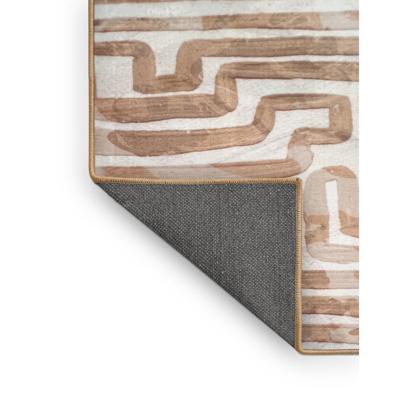 Geometric Indoor Rug, Runner 2'9" x 10'