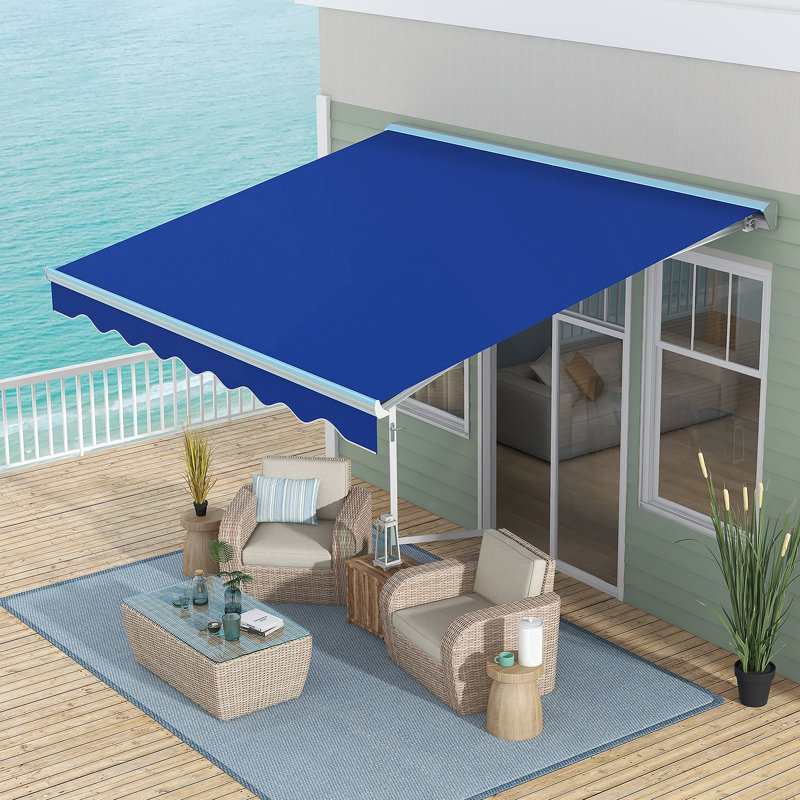 Versatile Electric Retractable Awning For Outdoor Spaces, Enhancing Comfort And Style