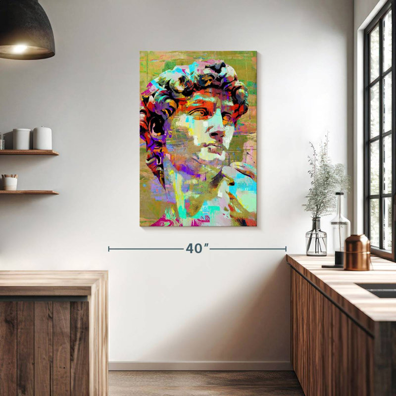 Leisha Michelangelo David III, H 39 po x l 26 po