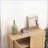 Cabinets with Woven Rattan Doors &amp; Adjustable Shelves | Mid-Century | Beige | Particle Board