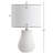 Ensemble de lampes de table blanches Ahrens