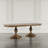Lang Modern Transitional 102" Double Pedestal Dining Table - Light Brown-508850146