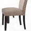 Ensemble de chaises d'appoint avec siège fixe pour une utilisation quotidienne pratique