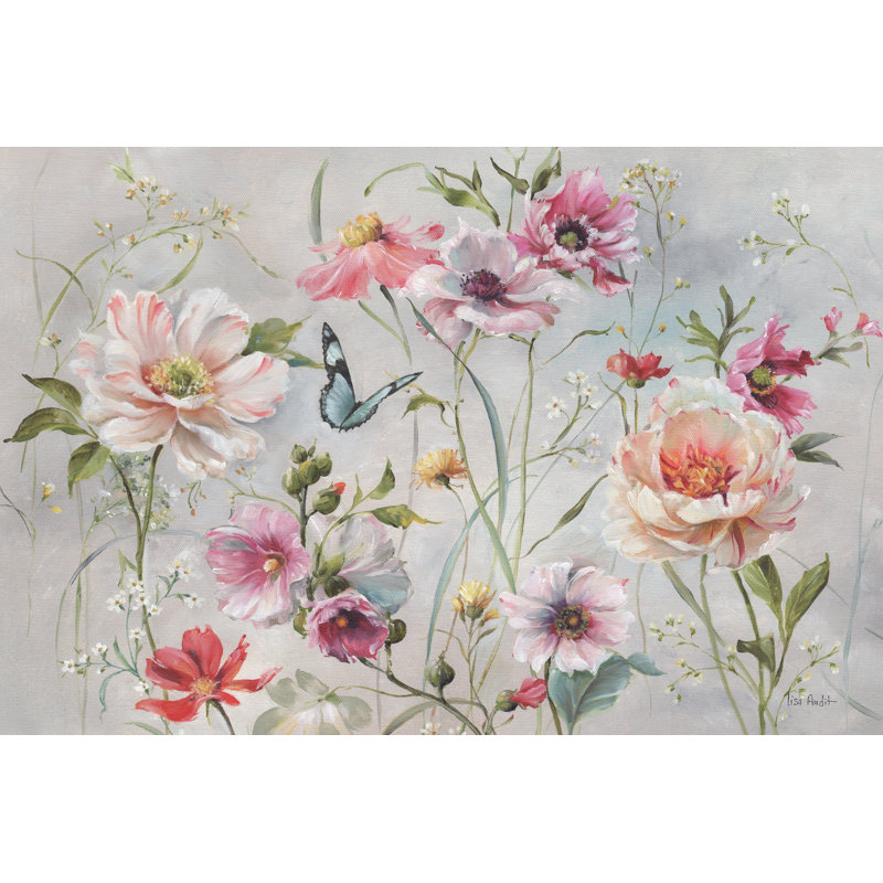 Jardin antique I, H 12 po x l 18 po