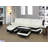 Emiliano Faux Leather Ottoman