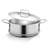 NutriChef 8 Quarts Stainless Steel Stock Pot