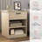 1 - Drawer Nightstand With Charging Station-1268071360