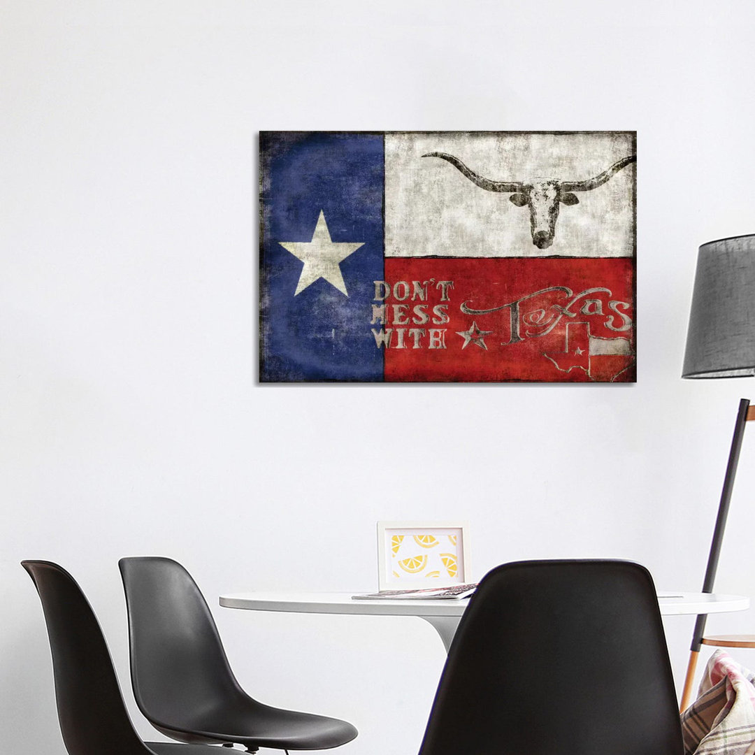 Leinwandbild Texas Proud von Luke Wilson