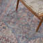 Tapis oriental bleu / rouge lavable à la machine-1133750945