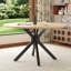 Beech Round Dining Table-2115447735
