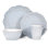 Pfaltzgraff Everyday Serephina 16-Piece Stoneware Dinnerware Set, Service for 4