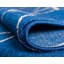 Tapis contemporain Tellaro couleur mer profonde-61875065