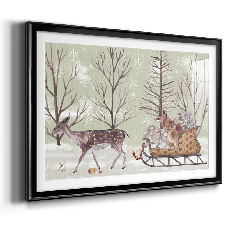 Christmas Time II, Noir, H 27 po x l 39 po x P 1,5 po