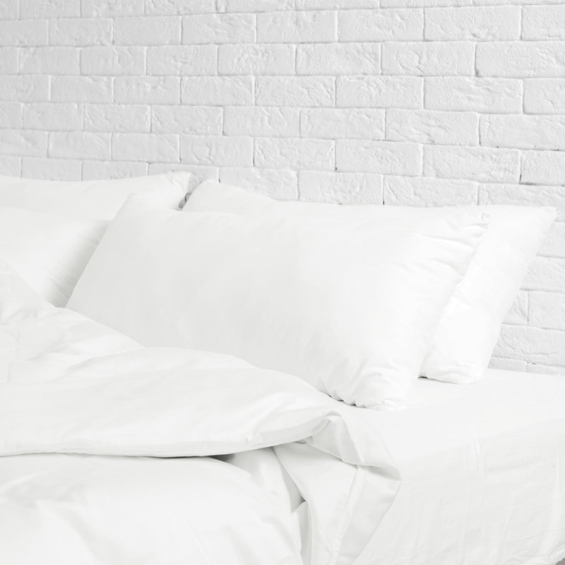 Ensemble de draps en micro-fibre, Argent, Simple