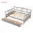 Full Size Daybed Wood Bed with Two Drawers-266604893-266604892