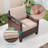 3 Piece Patio Chairs Set with Side Table, PE Rattan Wicker Patio Furniture-108198401