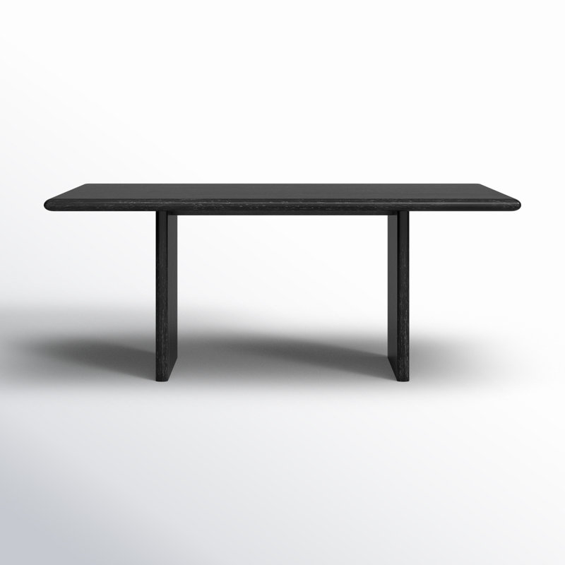 Table de salle à manger Horizon, Noir, noir, noir, noir