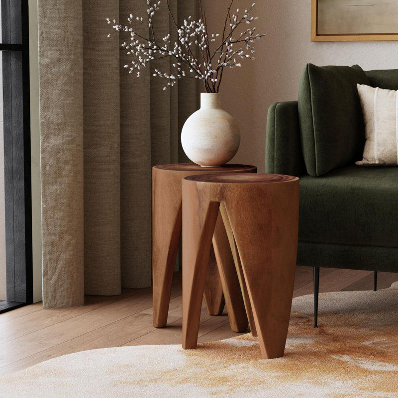 Solid Wood Side Table
